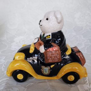 Ringtons Tea 2U Teddy Bear In Car Bank