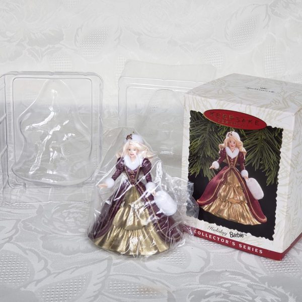 1996 Hallmark Keepsake Holiday Collection Barbie Doll Ornament