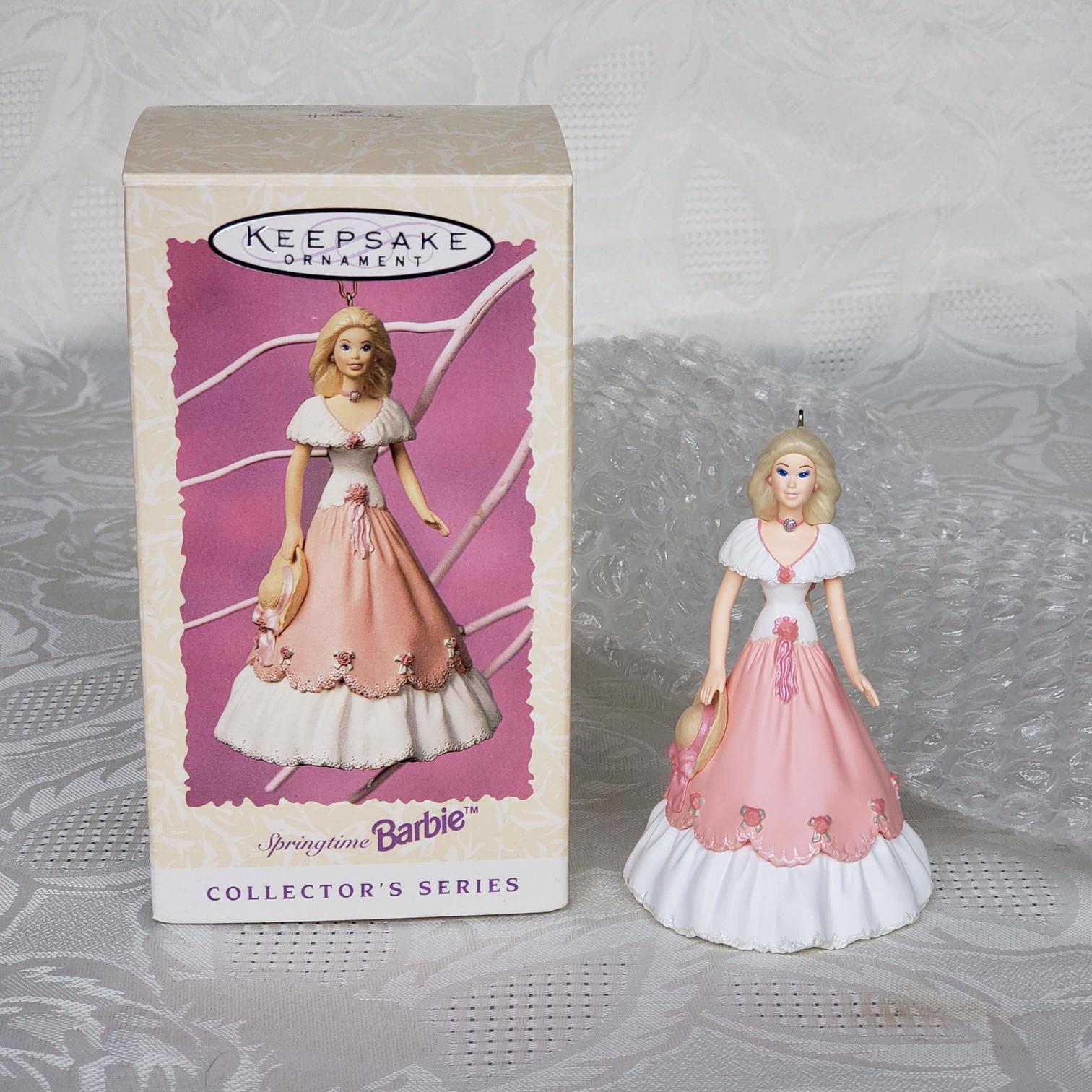 Hallmark Keepsake Ornament 1997 Springtime Barbie Spring Collection ~ New in Box 