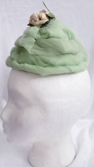 Green Tulle Hat