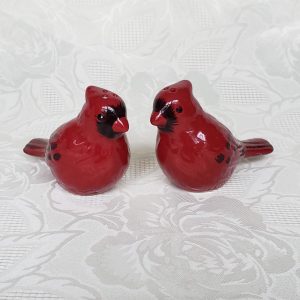 Red Cardinal Salt and Pepper Shakers