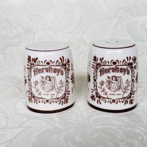 Vintage Hershey's Chocolate Salt and Pepper Shakers