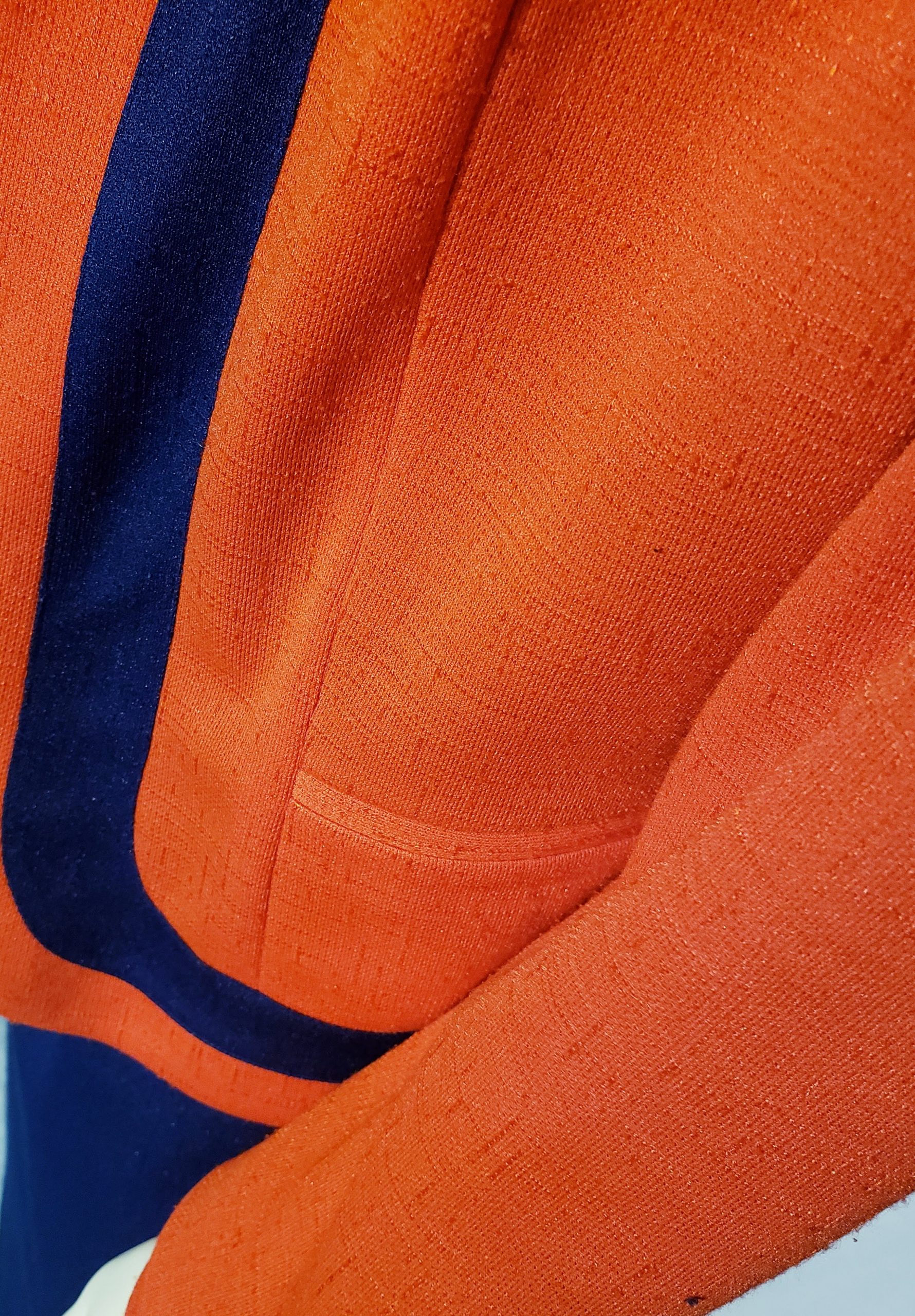Vintage Navy and Orange Marty Gutmacher Suit – Aunt Gladys' Attic