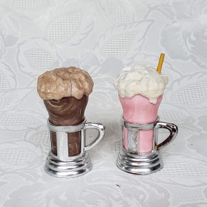 Vintage Sweet Tooth Milkshake Salt and Pepper Shakers