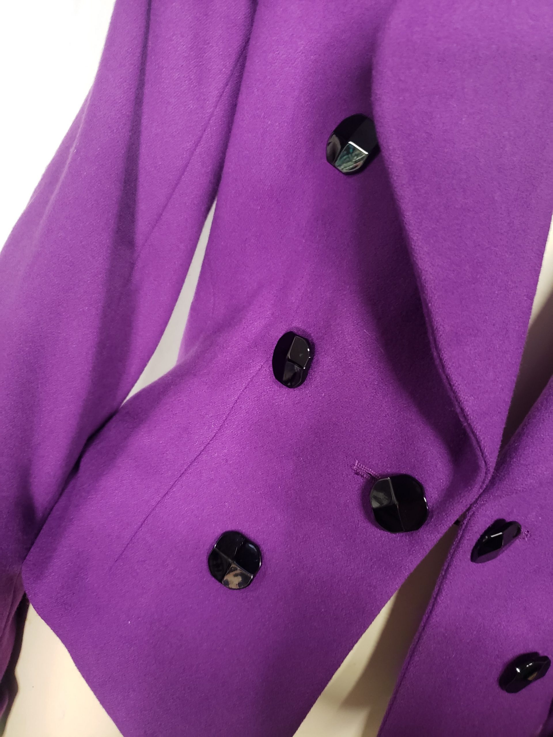 Vintage Yves Saint Laurent Purple Blazer – Aunt Gladys' Attic