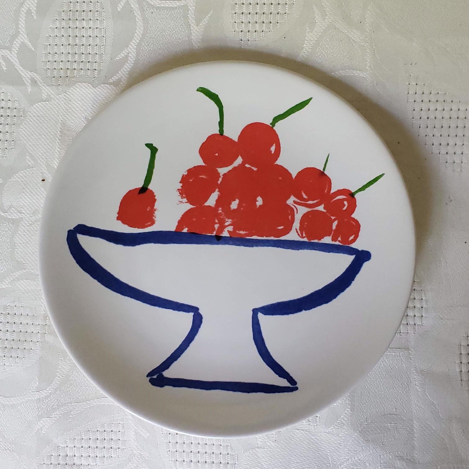 KATE SPADE New York LENOX All in Good Taste Appetizer Plates – Cherries –  Aunt Gladys' Attic