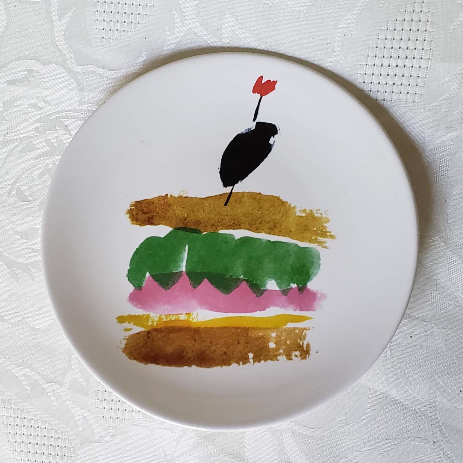 KATE SPADE New York LENOX All in Good Taste Appetizer Plates – Sandwich –  Aunt Gladys' Attic
