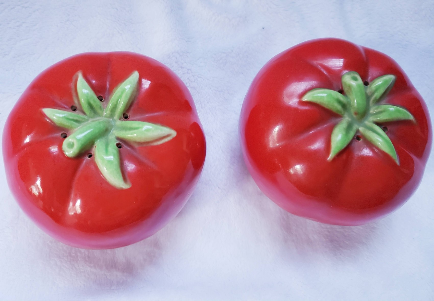 Red Cherry Salt and Pepper Shakers