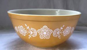 403 Golden Butterfly Pyrex Vintage Mixing Bowl